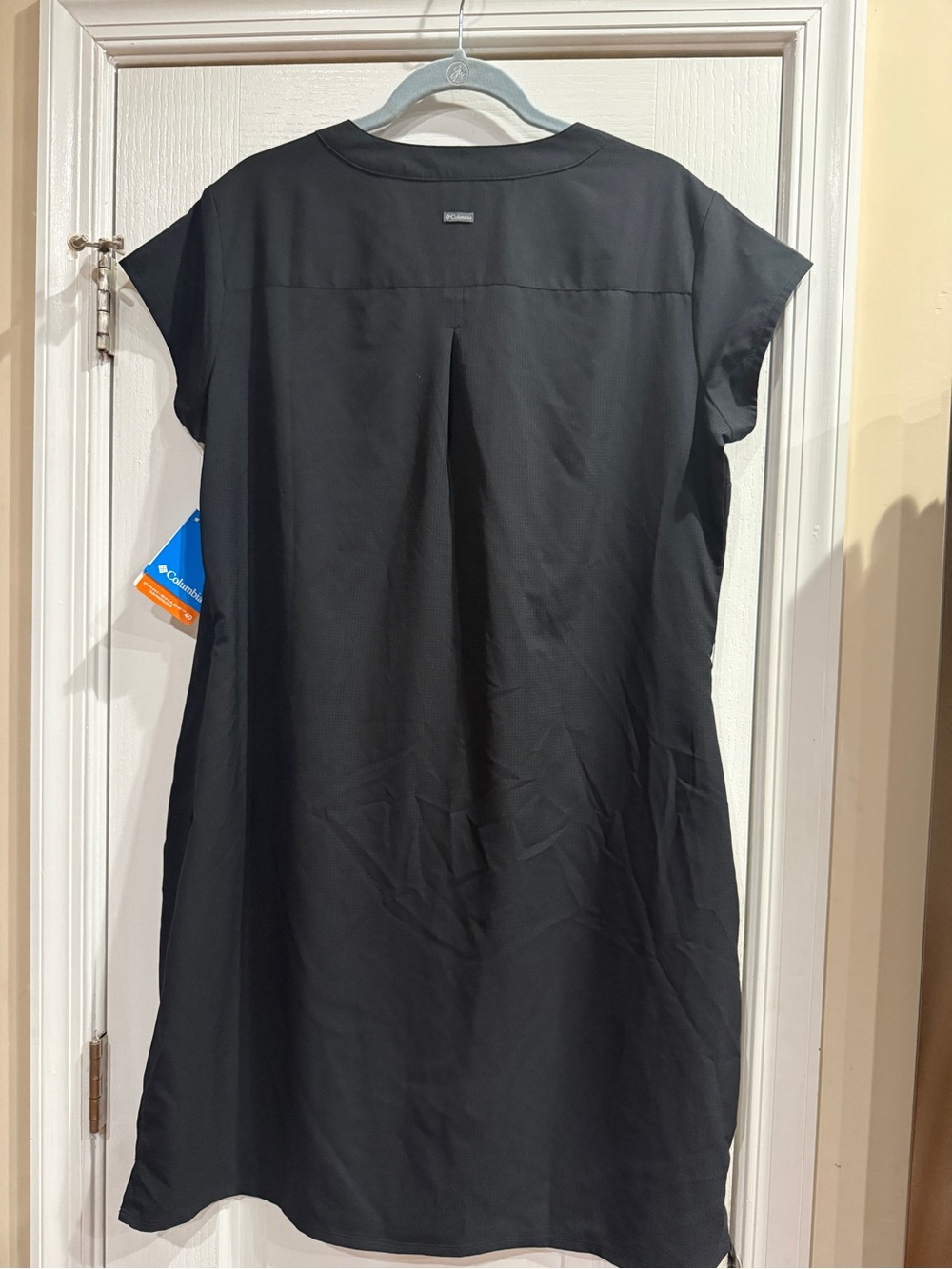 Columbia Black Women's Short Sleeve Dress with Tag - Picture 4 of 7
